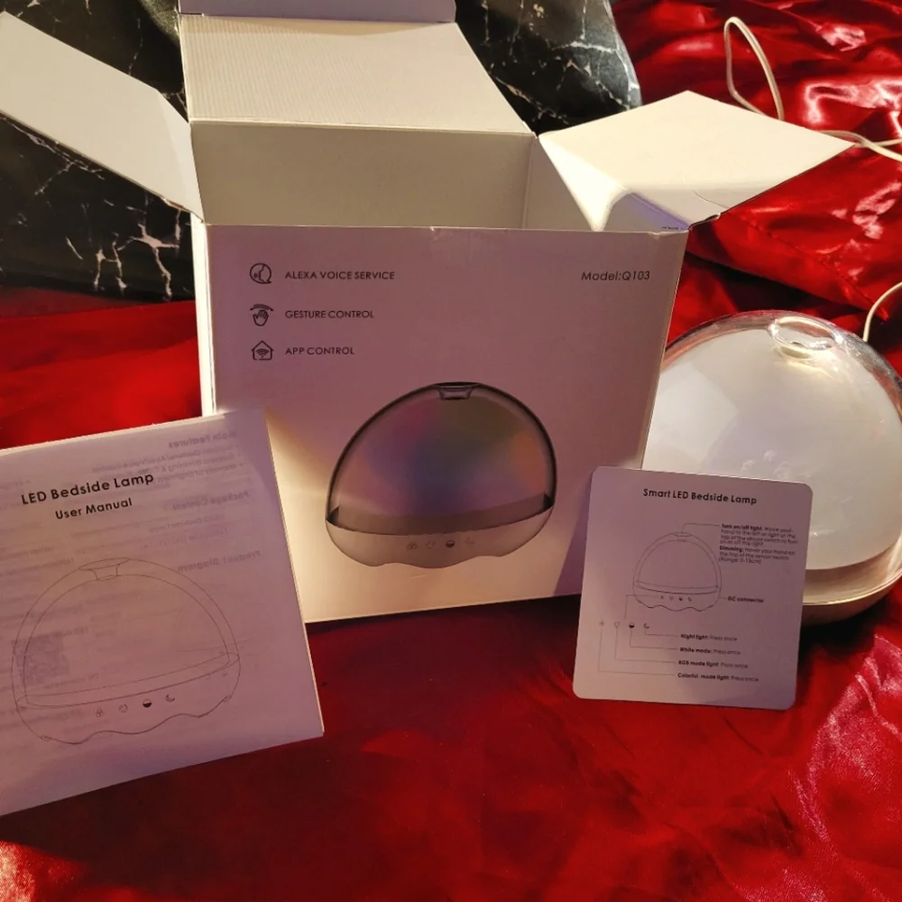 LED bedside lamp